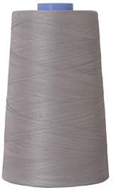 Connecting Threads 100% Cotton Essential Thread 5000 Yard Cone (Grey)