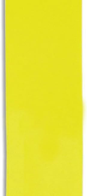 Yellow Satin Blanket Binding 2 Inch x 4 3/4 Yards Single Fold Tape for Quilt Edging Smooth Finish Easy to Sew On Durable Trim Material Ideal for Blanket Crafts DIY Projects Sewing