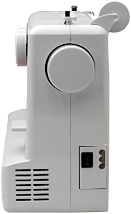Janome MOD-19 Easy-to-Use Sewing Machine with 19 Stitches, Automatic Needle Threader and 5-Piece Feed Dogs,white