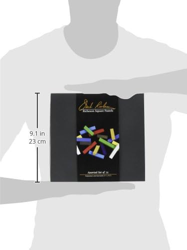 Jack Richeson 427336 Signature Assorted Hard Square Pastels (Set of 36)