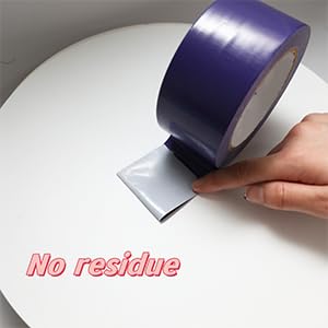WELSTIK Professional Grade Purple Duct Tape, Waterproof Duct Cloth Fabric,Duct Tape for Photographers,Repairs, DIY, Crafts, Indoor Outdoor Use,2 Inch X 45 Yards, Purple