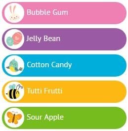 Scentco Spring Smelly Gellies - Patented Gourmet Scented Glidewrite Gel Coloring Sticks, Crayons, Highlighters - 5 Count - Gifts for Kids