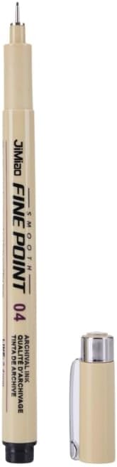 Original Tobios Fineliner Pen – Fine Tip Felt Pen for Art, Journaling & Watercolor Outlining – Smudge-Resistant, Travel-Ready Fine Line Marker for Drawing, Lettering, Sketching & Planner Detail Work