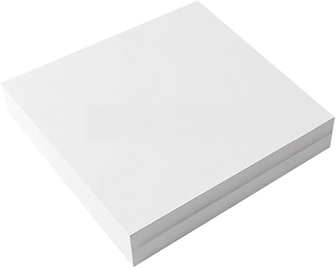 Cut Away Embroidery Stabilizer 8"x8" 100 Precut Sheets, Seneme 2.5oz Medium Weight Cut Away Stabilizer for Embroidery Backing for Machine Embroidery and Hand Sewing for 4x4 and 6x6 Hoops