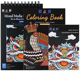 H & B 150PCS Drawing Pencils Set with Portable Zipper Bag – Professional Sketching & Art Supplies Kit with Sketchpad and Colored Pencils for Adults, Kids & Artists