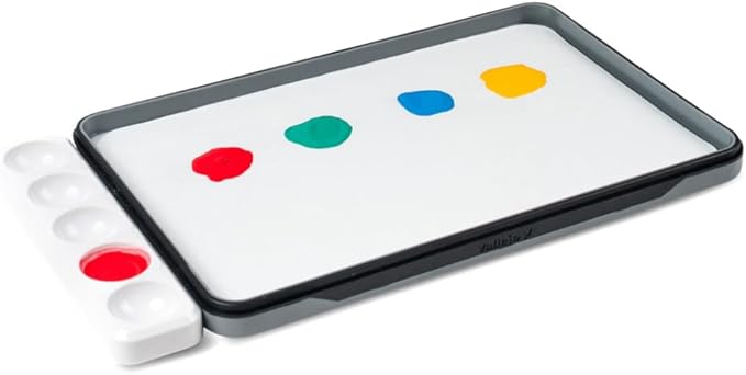Vallejo - Wet Palette Pro Pinter Size for Miniature and Acrylic Painting Bundle, Includes 2 Hydration Sponge, 30 Moisture Paper and a Well Palette - Keeps Your Acrylic Paint Wet