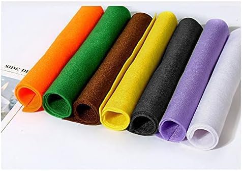 YYCRAFT Craft Soft Felt Sheets 9 Inch X 12 Inch - 40 Pack(20 Colors)