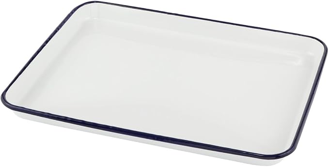 Creative Mark Butcher Tray Palette - 13 x 17 Inches - Triple Coated Enamel Tray Palette for Painting, Color Theory, Mixing, and More