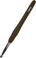 Hobekoee Size G/6mm Crochet Hook Ergonomic Handle for Arthritic Hands Soft & Smooth Knitting Needles for Beginners and Crocheting Yarn