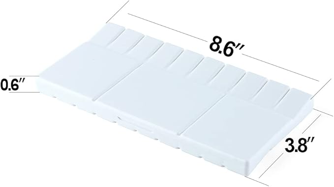Transon 25wells Compact Paint Palette Box with Lid for Paint Color Mixing