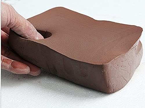 No Baking Air Drying Modeling Clay, Terracotta* 3lb&White*3lb. | All Purpose Compound | Self-Hardening DIY Creative Sculpting Clay for Adults Kids