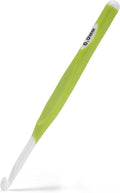 6mm Large Crochet Hook,Ergonomic Crochet Needle for Arthritic Hands, Extra Long Rubber Handle Crochet Hooks for Knitting Sweaters, Shawls and Carpets