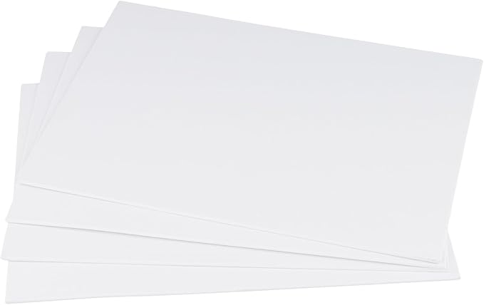 SHEUTSAN Canvas Panels, 9 x 11.8 Inch, 40 Pack, Cotton Canvas Board for Oil Watercolor Paints