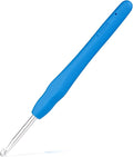 4 mm Crochet Hook, Ergonomic Handle for Arthritic Hands, Extra Long  Knitting Needles for Beginners and Crocheting Yarn (4 mm)