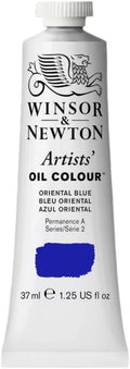 Winsor & Newton Artists' Oil Color, 37ml (1.25 oz) Tube, Oriental Blue