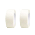 2 Inch Wide Masking Tape, General Purpose Beige White Painters Tape for Home, Office, School Stationery, DIY Art, Crafts, Labeling (2 Inch X 55 Yard，2 Rolls)