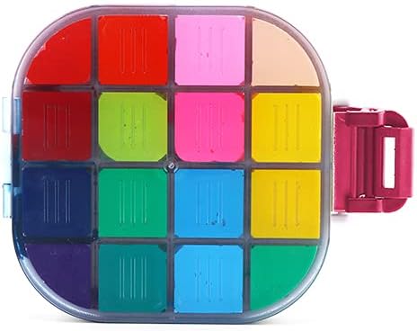 Transon Airtight Paint Storage Palette Box 16 Wells Fuchsia Color