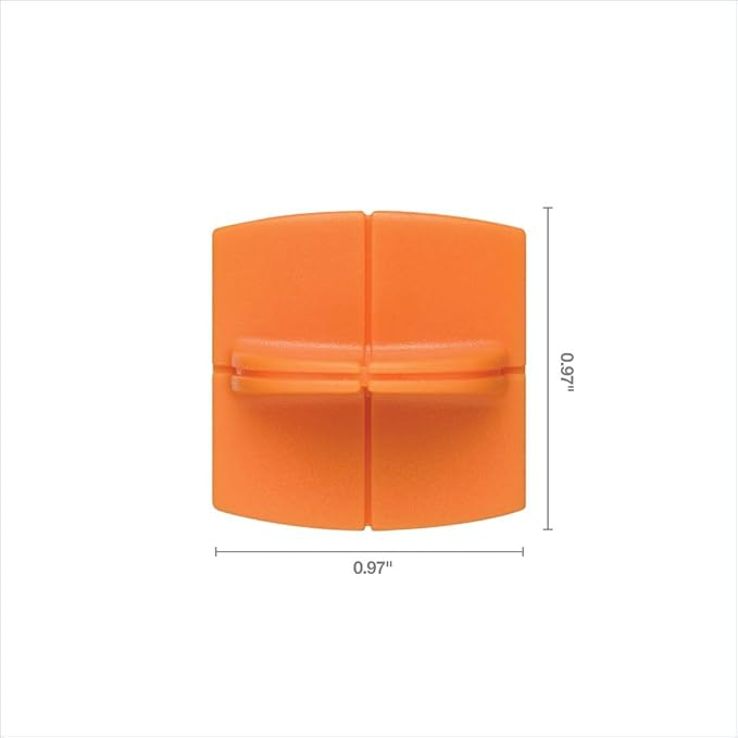 Fiskars TripleTrack Trimmer Replacement Blades - 2 Pack - High Profile Style I Blades for Cutting and Scoring - Arts and Crafts - Orange