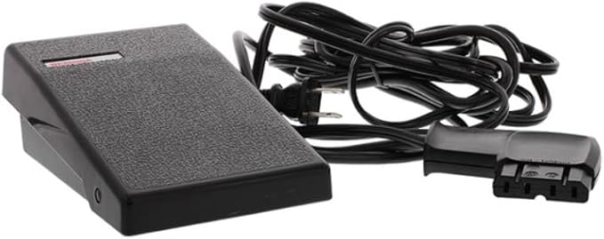 Bernina Generic Foot Control 0049307001R Type 290 +Cords for Bernina #325.290041 for 1000 1001 1004 1005 1006 1008 1010 1011 1015 801 801S 802S 803S 807 808