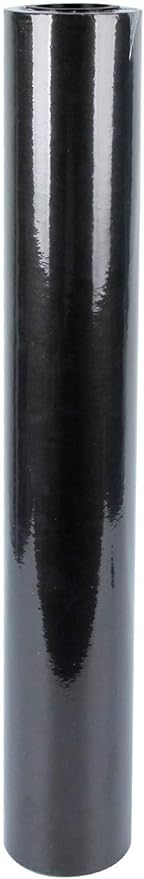 RUSPEPA Black Kraft Paper Roll - 24 inches x 100 feet - Recyclable Paper Perfect for for Crafts, Art, Wrapping, Packing, Postal, Shipping, Dunnage & Parcel
