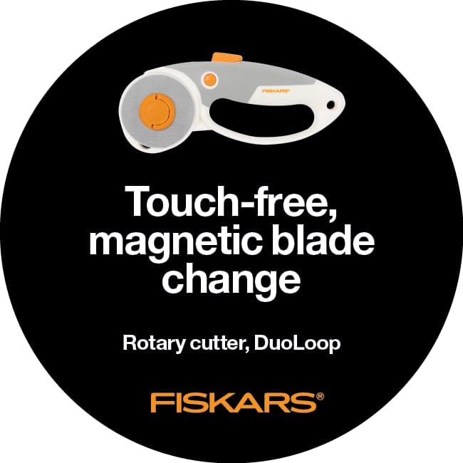 Fiskars Easy Change DuoLoop Rotary Cutter (45 mm/60 mm)