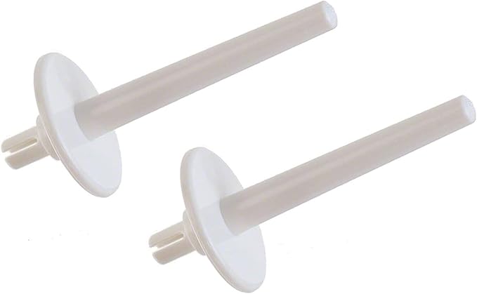 YEQIN 2pcs Spool Pin Extra Twin Needle fits Singer Riccar Simplicity Brother #13092001,130920051