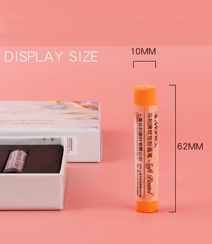 YYMIYU Soft Color Chalk Pastels for Professional Artist 12 Colour