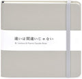 Small Square 5x5" 80gsm Mini Notebooks Blank Pages Sketchbooks Travel Journal Pocket Hardcover Paint Writing Notebook Blank Diary Memo Planner Sketchbook PU Leather Cover, Grey