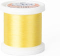 YLI Threads Silk Thread – 100 wt Fine Japanese Silk for Appliqué, EPP, and Quilting - Daffodil Yellow
