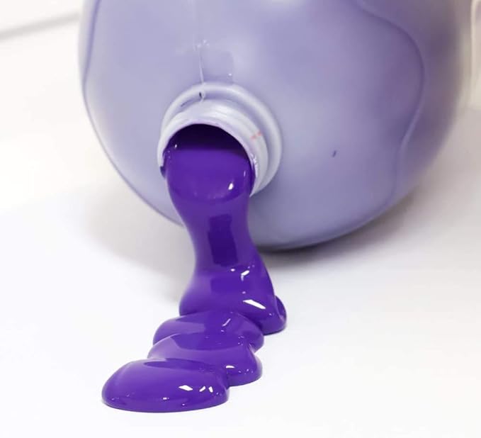 Mont Marte Discovery School Acrylic, Purple, 1/2 Gallon (2 Liter). Ideal for Students and Artists. Excellent Coverage and Fast Drying. Pump Lid Included.