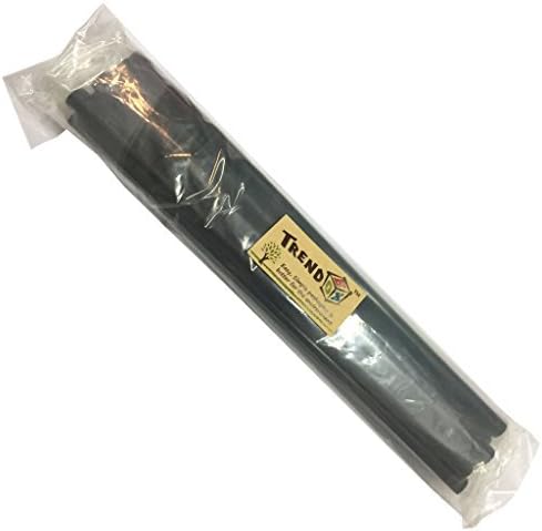 TrendBox Pack of 100 Black 11mmx270mm - Hot Melt Glue Sticks Strips Melting Adhesive for Handmade Craft DIY Home Office Project Craftwork Fix & Repairs