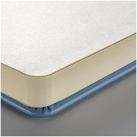 Talens Art Creation Paper - Lake Blue Sketchbook - 9 x 14 cm - 140 g/m² - 80 Sheets - Ideal for Drawing & Journaling