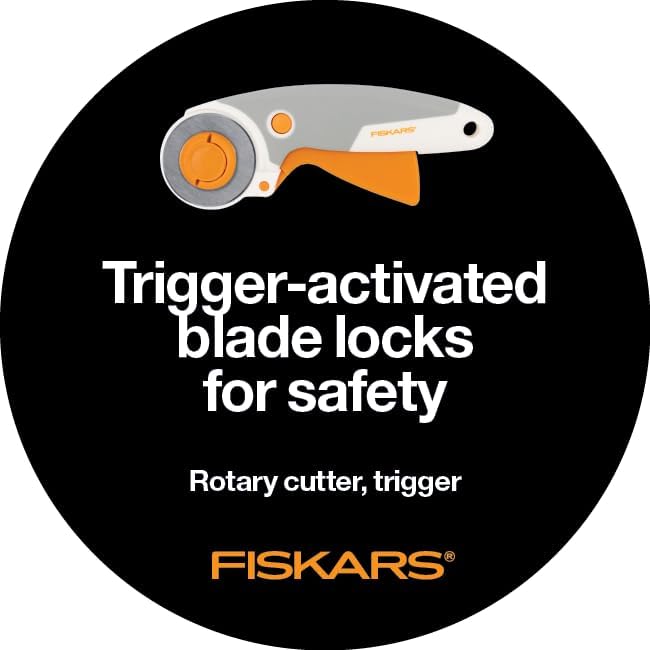 Fiskars® Easy Change Trigger Rotary Cutter (45 mm) White