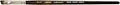 Silver Brush Limited 2633S Monza Angle Brush, Oil, Acrylic, and Watercolor Brush, Short Handle, Size 1/4"