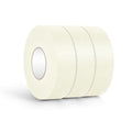 NETEHA 3 Rolls Painters Tape Masking Tape 1 Inch x 55 Yard, No Residue Adhesive Tape for Wall Painting, Decoration Labeling and DIY Crafts (Beige White)