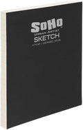 SoHo Urban Artist Open Bound Sketch Pads - Open Coptic Bound Sketch Pads for Drawing, Calligraphy, Any Dry Media, & More! - [White - 11x14 - Single]