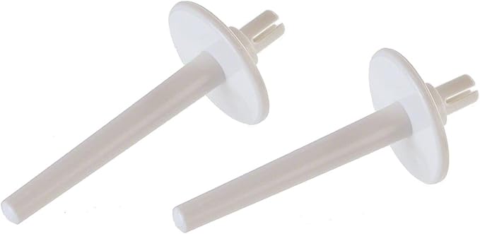 YEQIN 2pcs Spool Pin Extra Twin Needle fits Singer Riccar Simplicity Brother #13092001,130920051