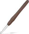 6 mm Crochet Hook, Ergonomic Handle for Arthritic Hands, Extra Long  Knitting Needles for Beginners and Crocheting Yarn (6 mm)