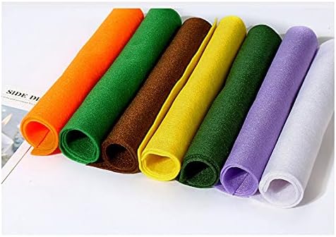 YYCRAFT Craft Soft Felt Sheets 9 Inch X 12 Inch - 30 Pcs Pack, Mix Color