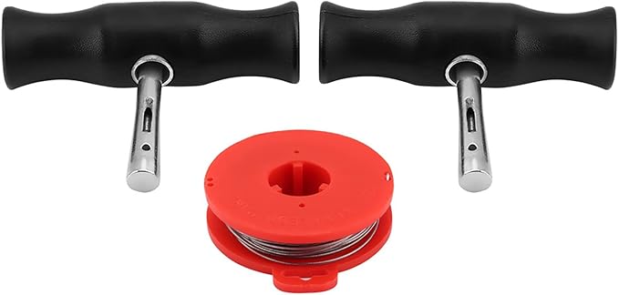 Acouto Windshield Removal Tool - Windshield Wire Cut Out Tool Car Windshield Removal Hand Tool Kit Window Glass Cutting Wire with Handles Professional Repair for Glass Removal