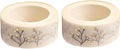2Pcs Washi Tape Set, Washi Masking Decorative Tapes, Decorative Craft Tape Collection, Decorative Writable Craft Tape, Masking Tape for Party Supplies, Scrapbooking Supplies Golden Craft Supplies