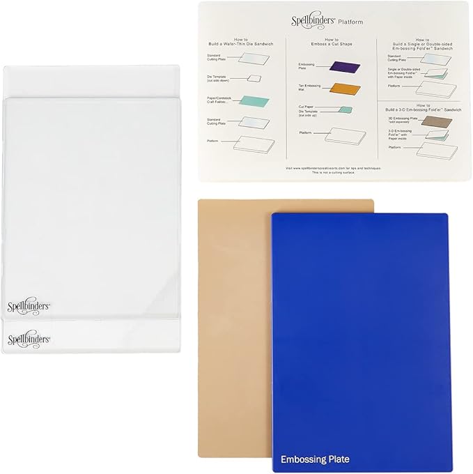 Spellbinders Platinum Die Cutting and Embossing Machine (8.5 Inch Platform (Bronze))