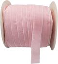 10 Yards Velvet Ribbon Spool (Pink, 1")