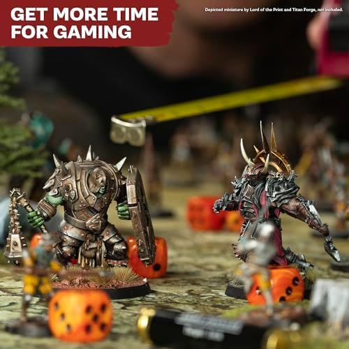 The Army Painter, Warpaints Fanatic, Metallics Miniature Paint Set Combo, 10 Acrylic Metallics Paints 18ml incl. Gold, Copper, Metal, Bronze, Silver and 1 Dipit Brush