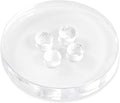 100 Pcs Clear Buttons for Sewing 0.45" (11 mm) 4 Hole 18L Transparent Round Plastic Button Bulk Sewing Crafts Replacement Buttons for Shirt Dress Pants Skirt Shorts Replacement Decorative DIY Arts