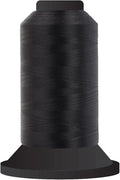 Glide 60 5,500yds - Black - 650.11001, 60wt. Filament Polyester Thread, for Quilting - Super Sheen, No Lint, Colourfast - Ideal for Embroidery and Sewing