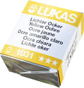 Lukas 1862 Aquarell Artists' Watercolor Pans, Yellow Ochre Light Half Pan -Vibrant Professional Grade Watercolor Paint -Easy-to-Wet, Intense Color, Long-lasting -Ideal for Professional Watercolorists