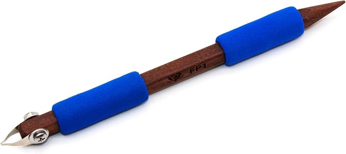 The Original DiamondCore Tools: Pottery Carving Tool, Clay Sculpting, Ceramic Trimming, Sgraffito, Mishima (FP1)