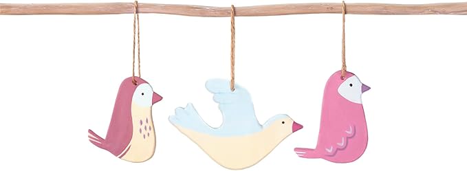 Jovi | Pottery Kit | Birds, 1.1 lb White Air Dry Clay, Tempera Paints, Sculpting Tools | Step-by-Step Guide, Non-Toxic, No Oven Needed | Creative Pottery Experience for Adults, Beginners