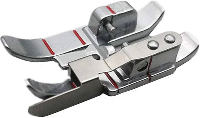 Sewing Machine Presser Foot Silver Sewing Walking Presser Foot Easy to Use Compatible with Pfaff Sewing Machines B, C, D, E, F, G, J, K (B)